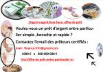Temoignage prêt -Bonjour, grâce a ce forum j'ai contacté M ODILE  car j'ai