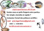 Offre de prêt Entre Particulier Sérieux en 72H- Comment être en face  de la